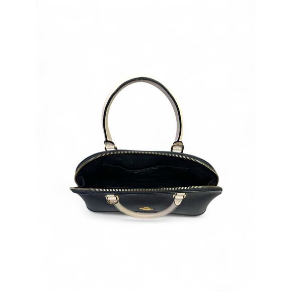 Coach Cora Domed Satchel in Crossgrain Leather W/ Dust Bag - Picture 14 of 16